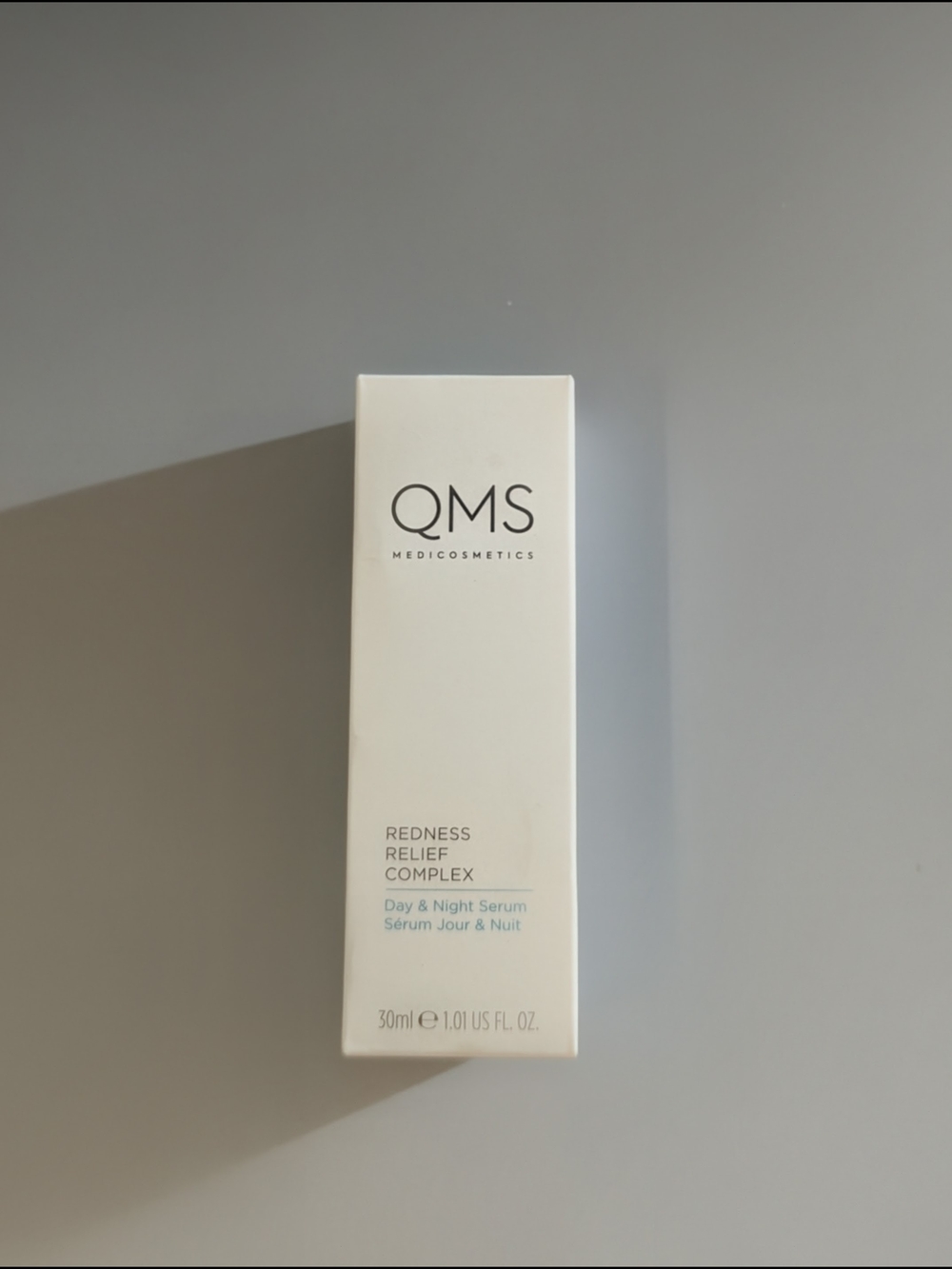 QMS MEDICOSMEDICS Redness Relief Complex Day & Night Serum - NIB